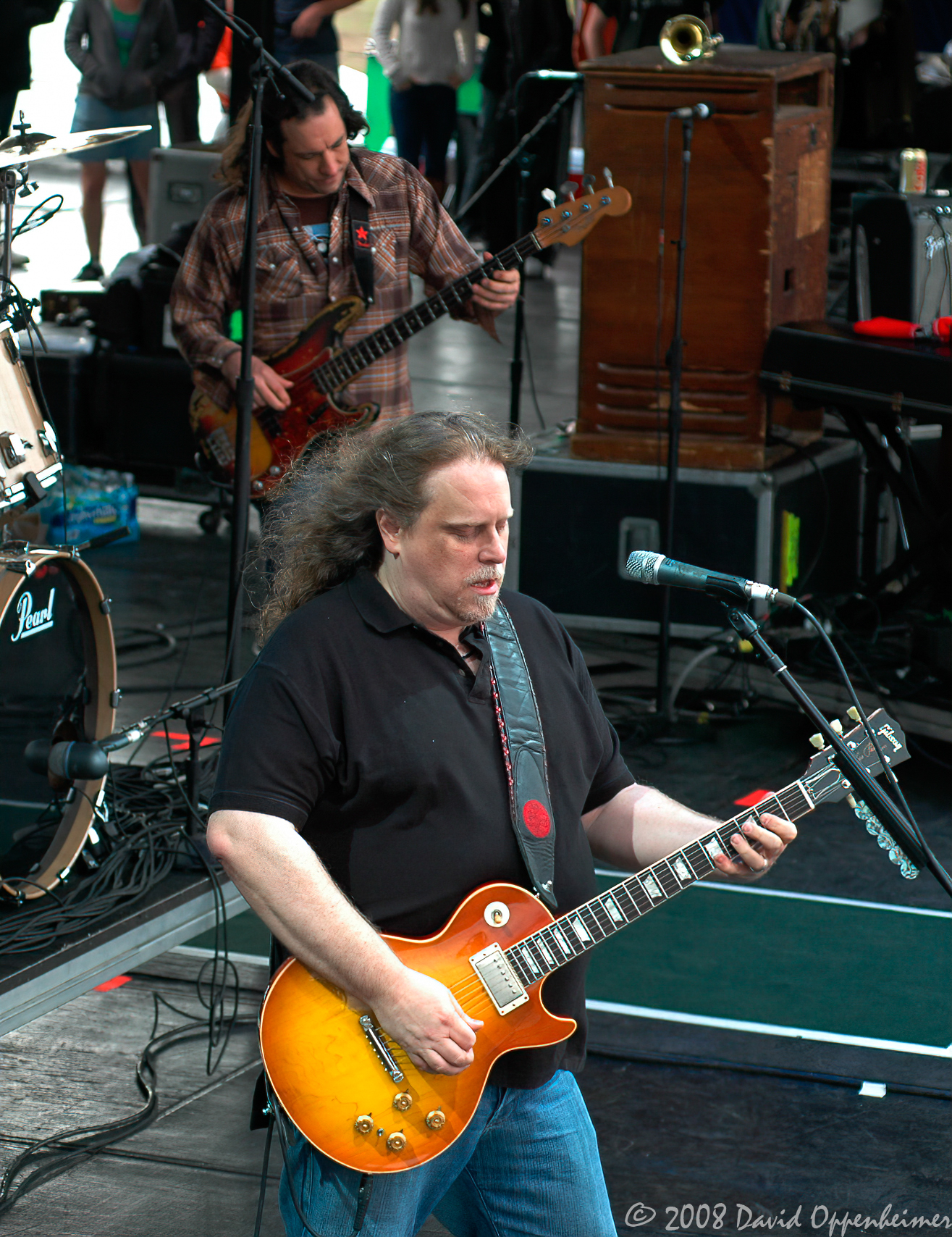 Warren Haynes and Andy Hess with Gov't Mule