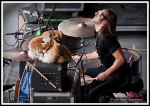 Matt Burr with Grace Potter and the Nocturnals at Bonnaroo 2011