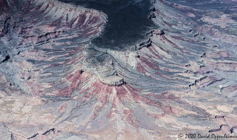Grand Canyon National Park Aerial View of Twin Point Overlook on the Shivwits Plateau