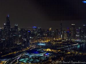 The Grateful Dead at Soldier Field Aerial Photo