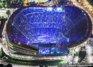 The Grateful Dead at Soldier Field Aerial Photo