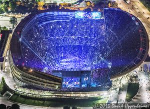 The Grateful Dead at Soldier Field Aerial Photo