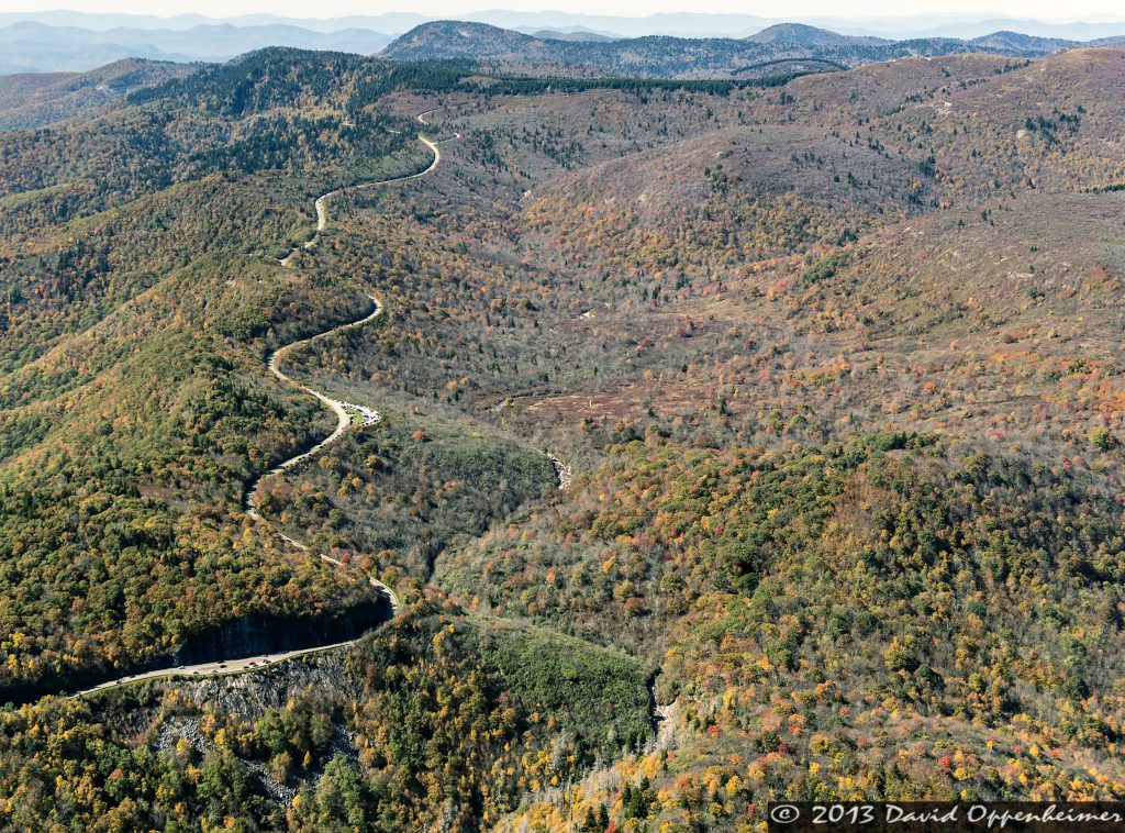 Graveyard Fields along the Blue Ridge Parkway