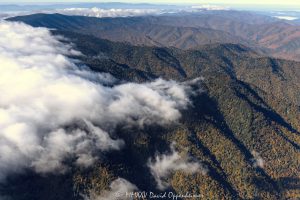 Great Smoky Mountains National Park aerial view 7816
