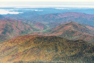 Great Smoky Mountains National Park aerial view 7837