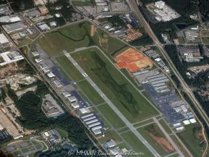 Gwinnett County Airport LZU Aerial View
