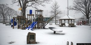 Harbor Island Park in Mamaroneck, New York