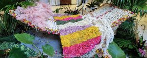The Charleston Place Flower Hammock and Blanket Display The Charleston Place staircase and chandelier at 205 Meeting Street in downtown Charleston, South Carolina - © 2024 David Oppenheimer - Performance Impressions photography archives - https://performanceimpressions.com flowers, flower blanket, flower hammock, floral, art, display, The Charleston Place, The Charleston Place hotel, 205 Meeting St, architecture, building, Charleston Place, hotel, resort, luxury, flowers, club, opulence, opulent, nobel, exclusive, quality, BHC, BHC hotels, hospitality, Beemok Hospitality, Beemok Hospitality Collection, art, abstract, lobby, entrance, Charleston, South Carolina, David Oppenheimer, David Gordon Oppenheimer, United States, horizontal, color, 1-13726821381,