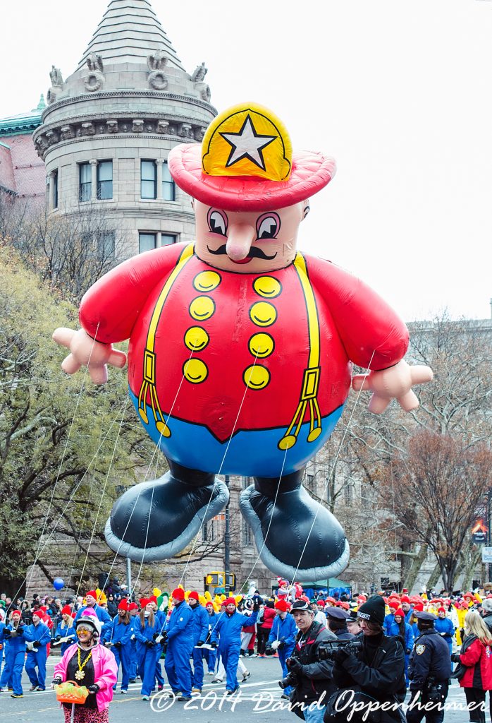 Harold the Fireman Balloon at Macy’s Thanksgiving Day Parade