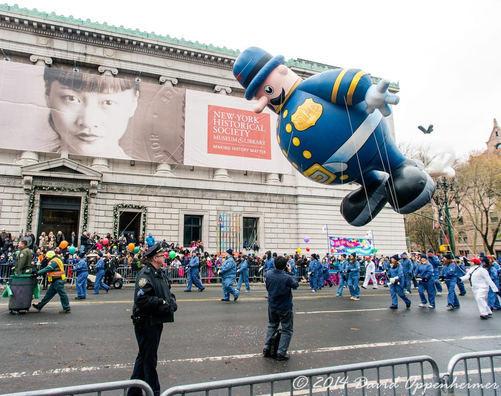 Harold the Policeman Balloon at Macy’s Thanksgiving Day Parade