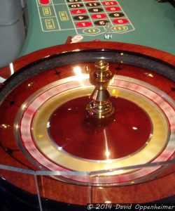 Roulette Wheel Spinning at Harrah's Cherokee Casino Resort