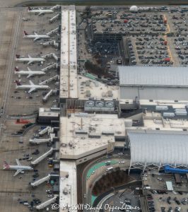 Hartsfield-Jackson Atlanta International Airport ATL Concourse T Aerial View