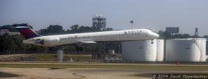 Delta Air Lines Jet Takeoff at Hartsfield–Jackson Atlanta International Airport