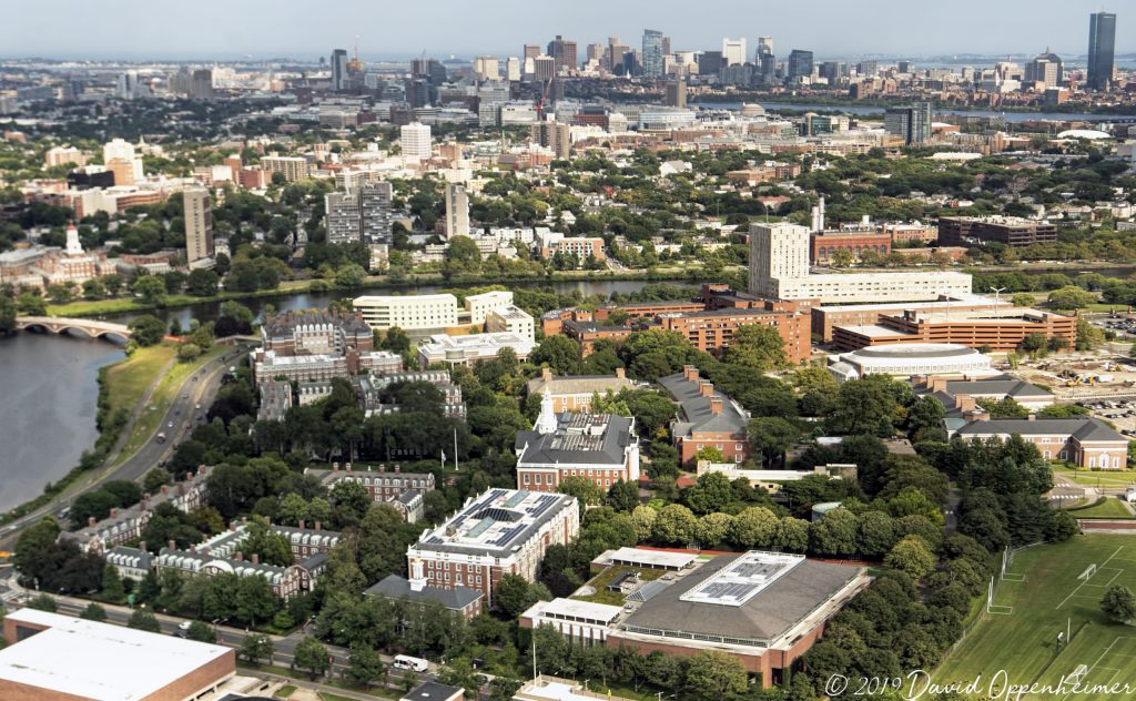 Harvard Business School at Harvard University Aerial