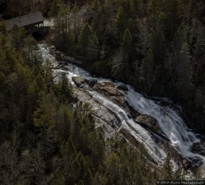 High Falls Waterfall in DuPont State Forest