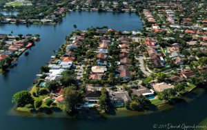 Highland Lakes Ojus Florida aerial 9215 scaled