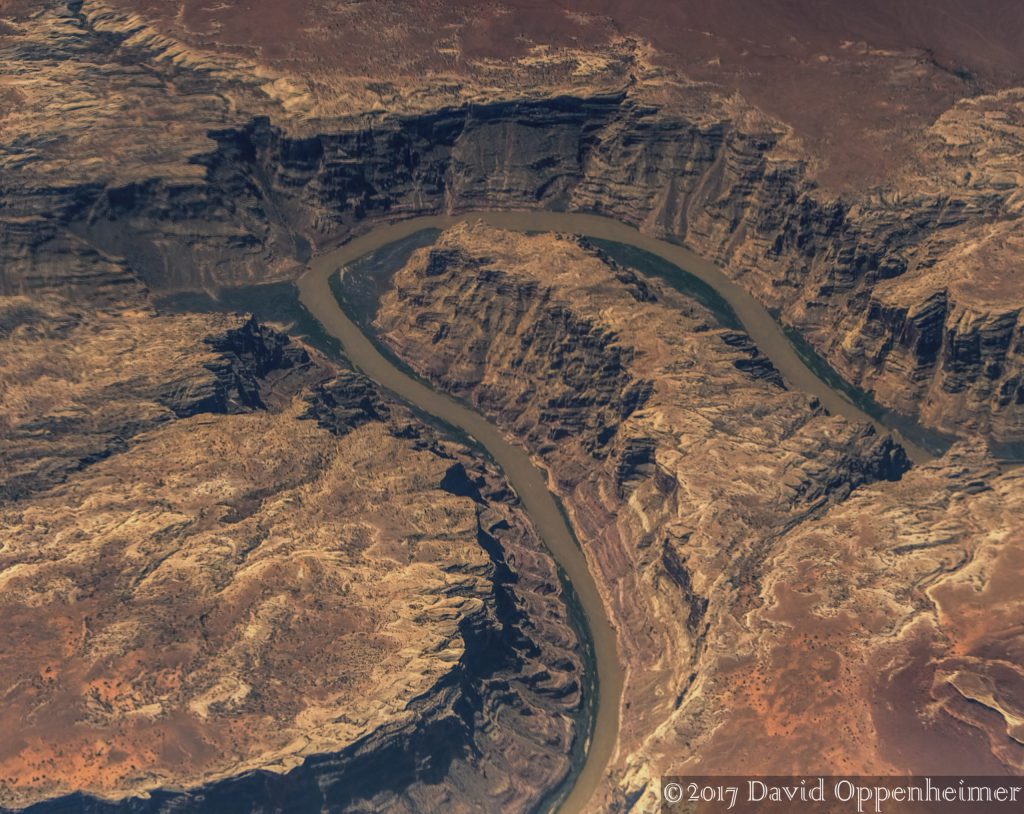 Horseshoe Shaped Canyon on Green River in Utah