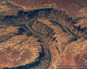 Horseshoe Shaped Canyon on Green River in Utah