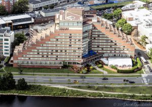 Hyatt Regency Cambridge Hotel Aerial