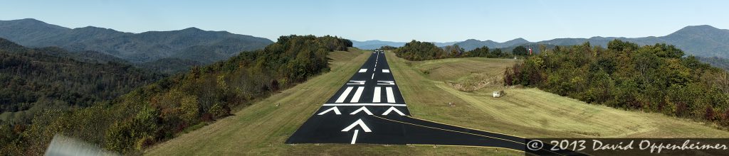 Jackson County Airport 24A in Cullowhee, NC