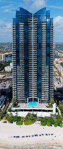 Jade Ocean Condo on Sunny Isles Beach Aerial