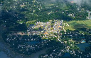 James Island, South Carolina Aerial View