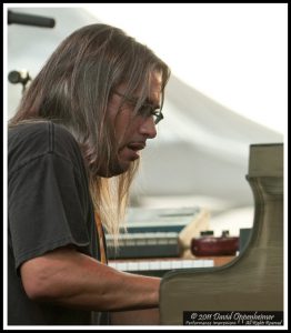 Jeff Chimenti with Furthur at Raleigh Amphitheater