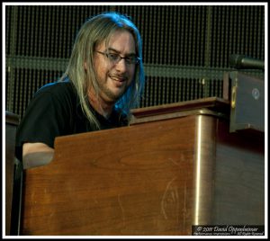 Jeff Chimenti with Furthur at Charter Amphitheatre at Heritage Park in Simpsonville