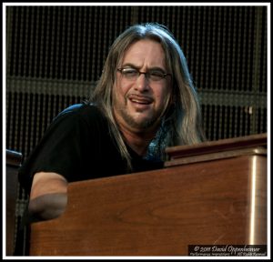 Jeff Chimenti with Furthur at Charter Amphitheatre at Heritage Park in Simpsonville