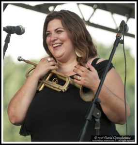 Jennifer Hartswick with Everyone Orchestra at All Good Festival