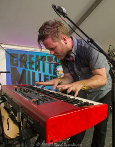Jeremiah Zimmerman with The Silent Comedy at Bonnaroo Music Festival