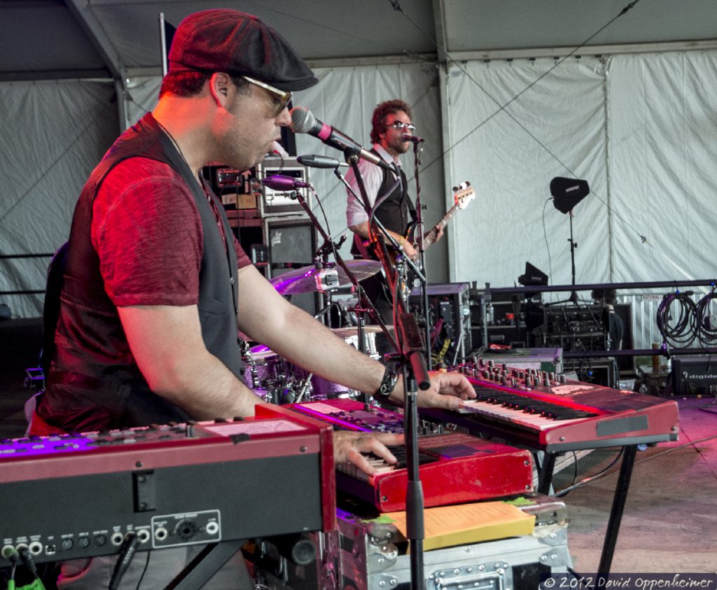 Jeremy Ruzumna w. Fritz and The Tantrums at Bonnaroo