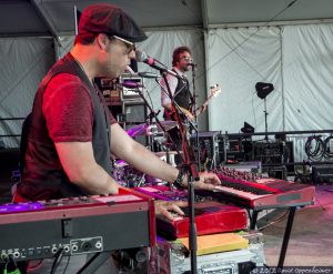 Jeremy Ruzumna w. Fritz and The Tantrums at Bonnaroo