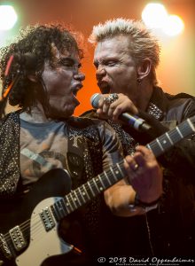 John Oates and Billy Idol