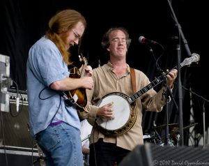 John Skehan and Andy Goessling with Railroad Earth