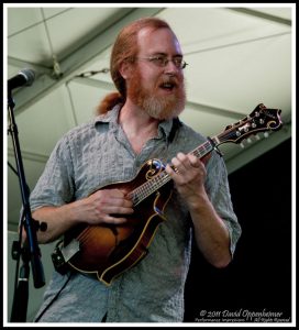 John Skehan with Railroad Earth at Bonnaroo 2011