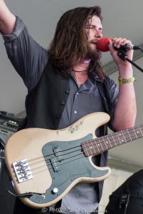 Joshua Zimmerman with The Silent Comedy at Bonnaroo Music Festival