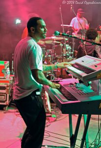 Kamal Gray on Keyboards with The Roots