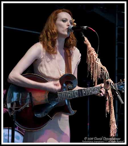 Karen Elson at Bonnaroo 2011