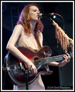 Karen Elson at Bonnaroo