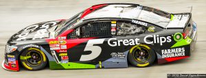 Kasey Kahne at Bristol Motor Speedway during NASCAR Sprint Cup Food City 500