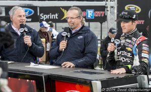 Kasey Kahne on Fox Sports NASCAR Victory Lane