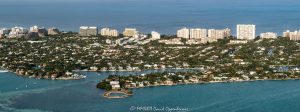 Key Biscayne Florida Aerial View