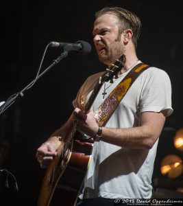 Caleb Followill with Kings of Leon