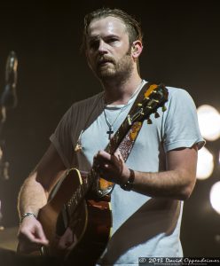 Caleb Followill with Kings of Leon