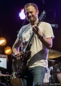 Caleb Followill with Kings of Leon