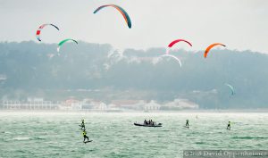 Kiteboarding in the San Francisco Bay