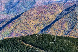 Kuwohi Clingmans Dome Great Smoky Mountains National Park aerial view 7877