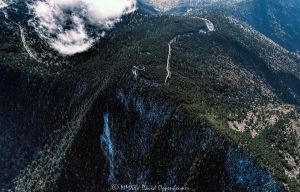 Kuwohi Clingmans Dome Great Smoky Mountains National Park aerial view 7913