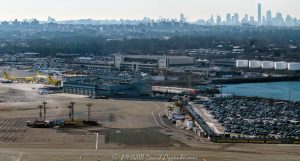 LaGuardia Airport in New York City Aerial View